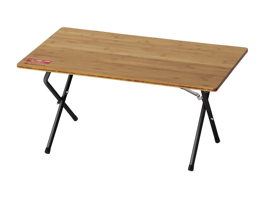 SNOW PEAK LIMITED EDITION : SINGLE ACTION LOW TABLE BLACK